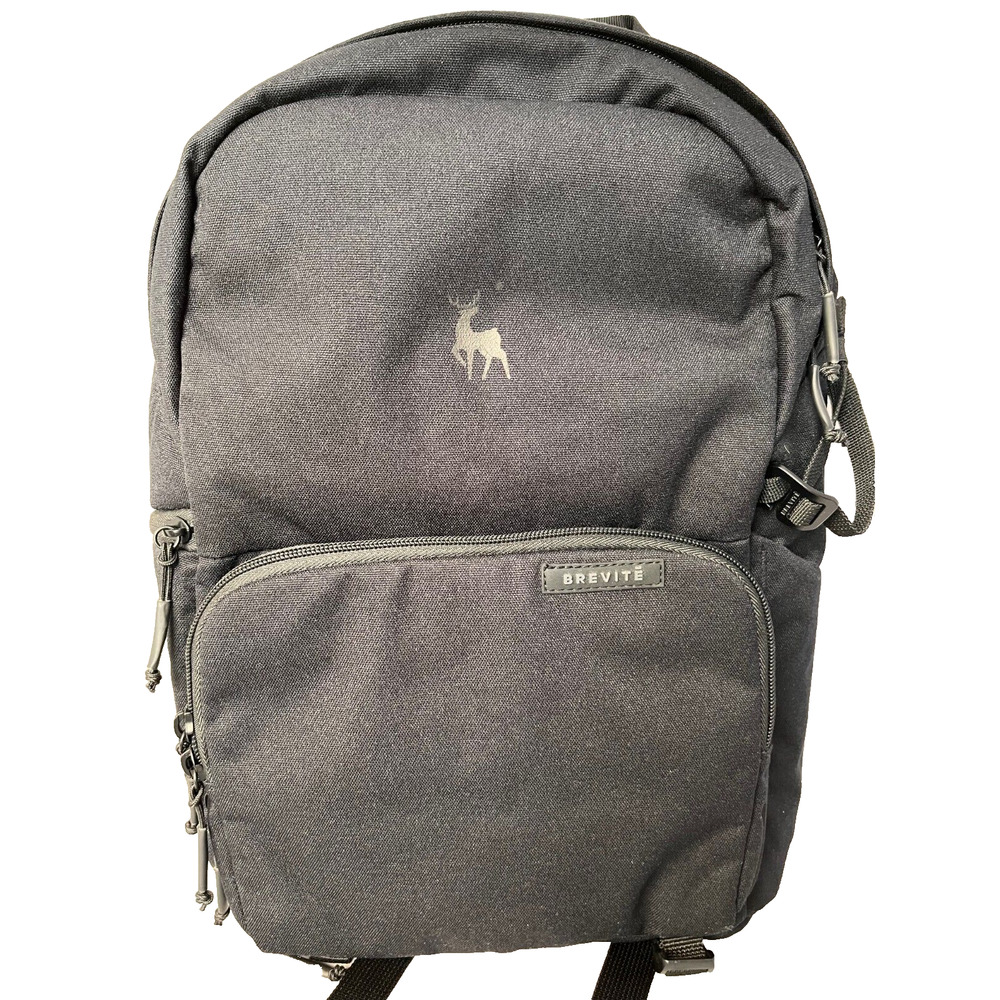 BREVITE The Jumper Camera Backpack Black With Customizable compartment